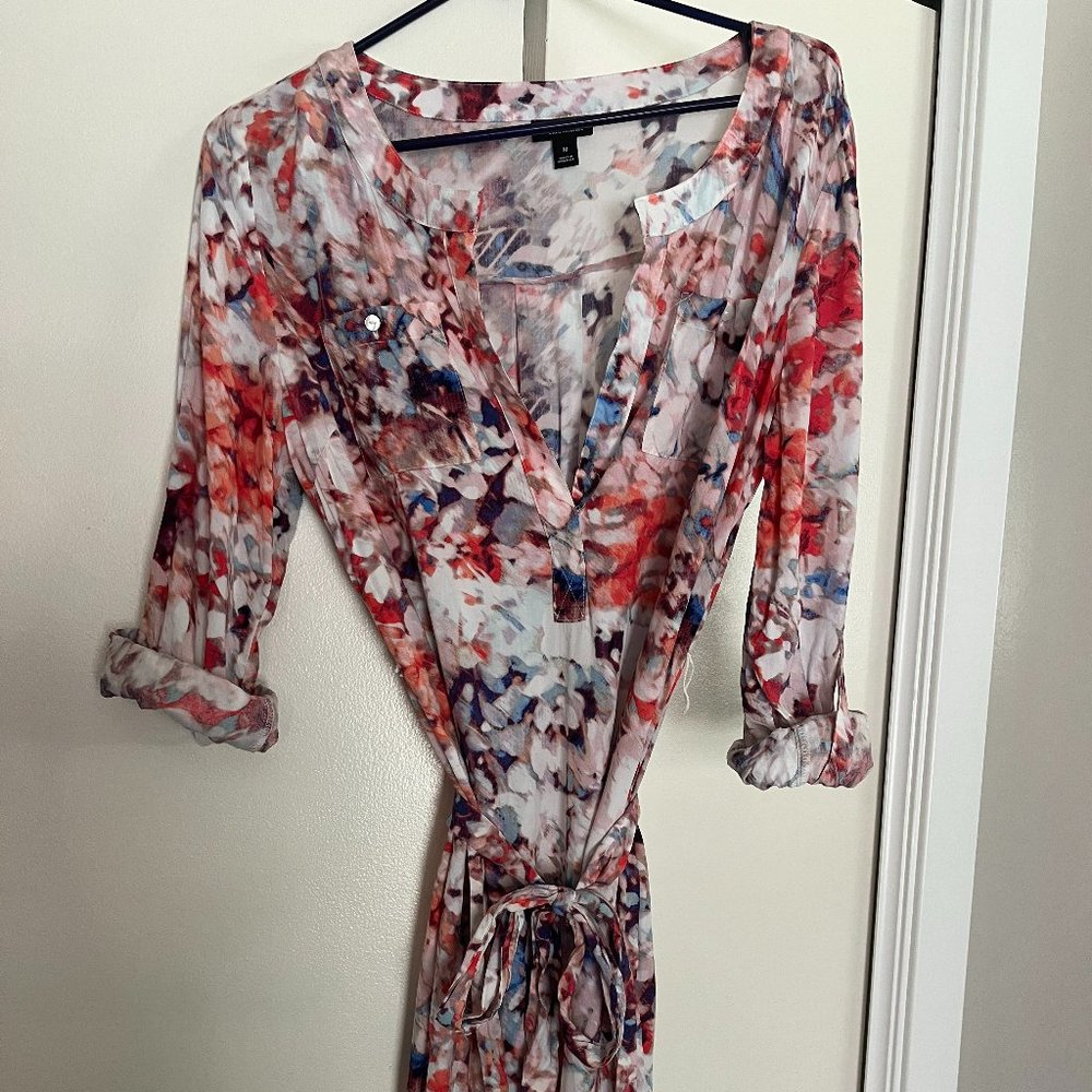 Multi-Color Floral Dress